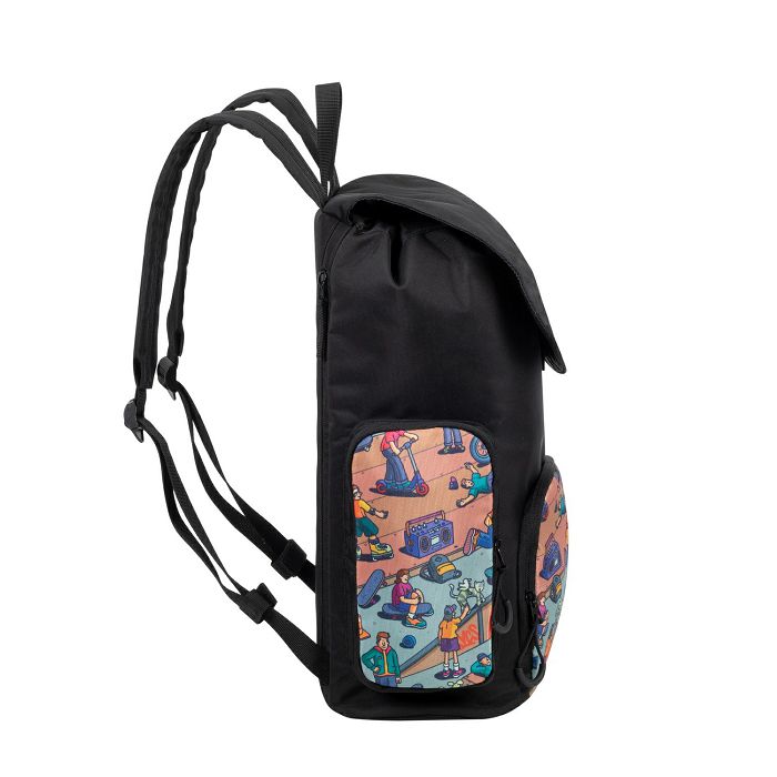 Rivacase backpack "Skaters" 15L, 5425 black