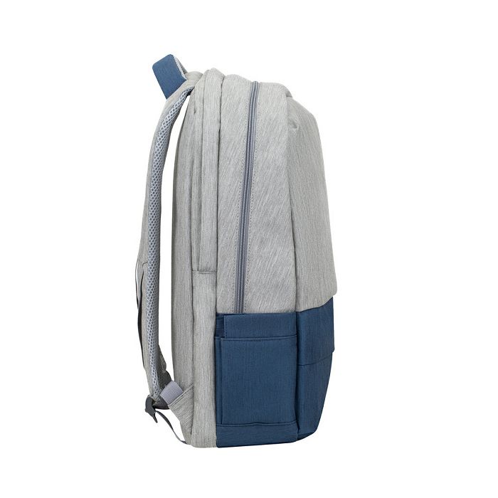 RivaCase laptop backpack 17.3 "7567 gray / blue