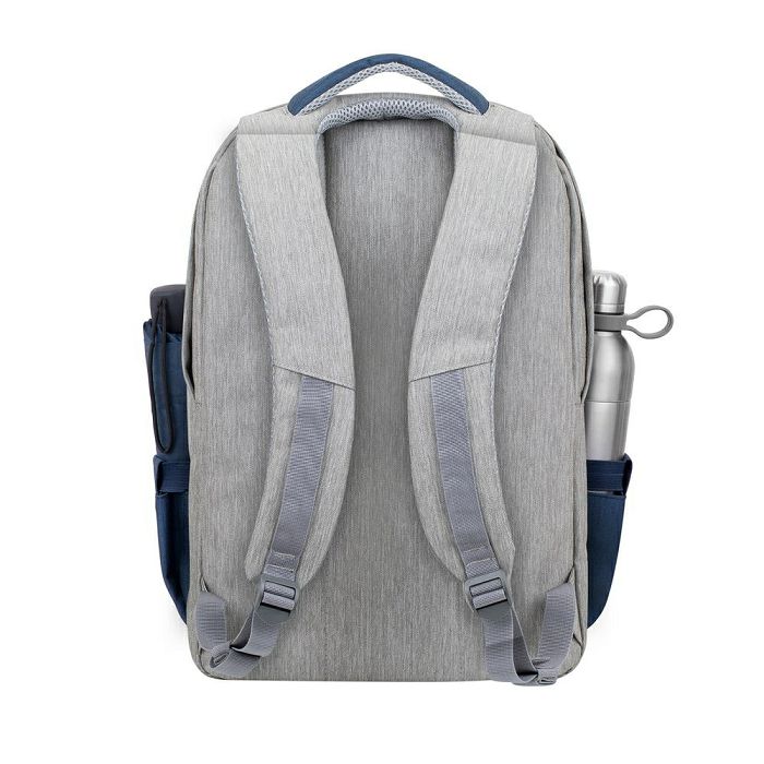 RivaCase laptop backpack 17.3 "7567 gray / blue