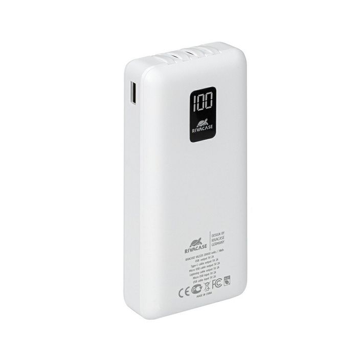 Rivacase VA2220 20000mAh portable battery with cables