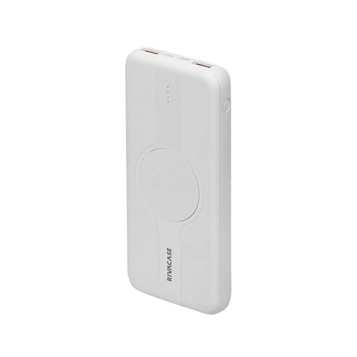 Rivacase VA2601 10000mAh wireless rechargeable portable battery.