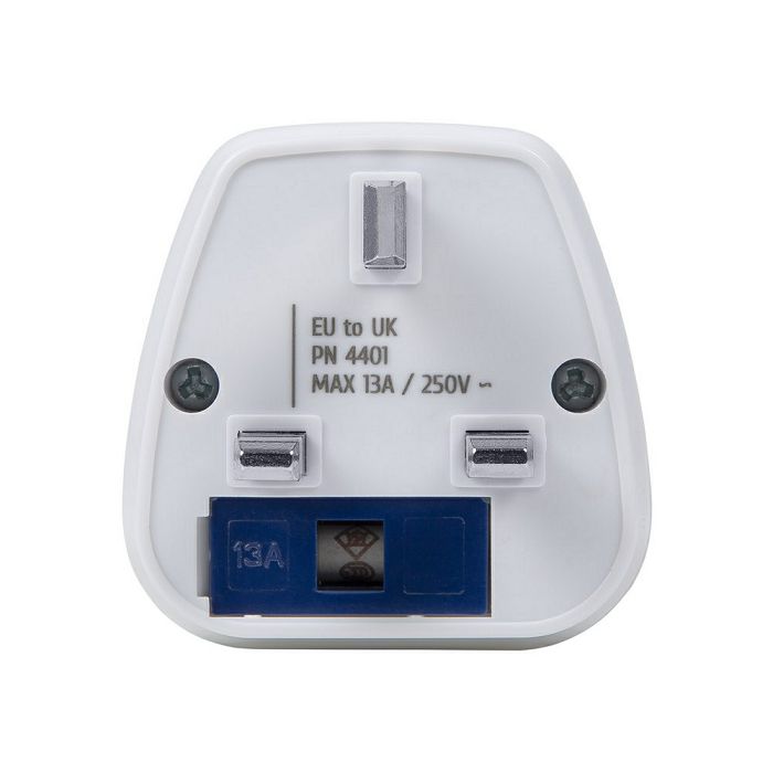 RivaCase travel adapter PS4401 EU to UK