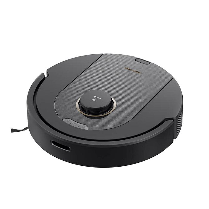 Roborock Q5 Pro+ robot vacuum cleaner with self-emptying station, black