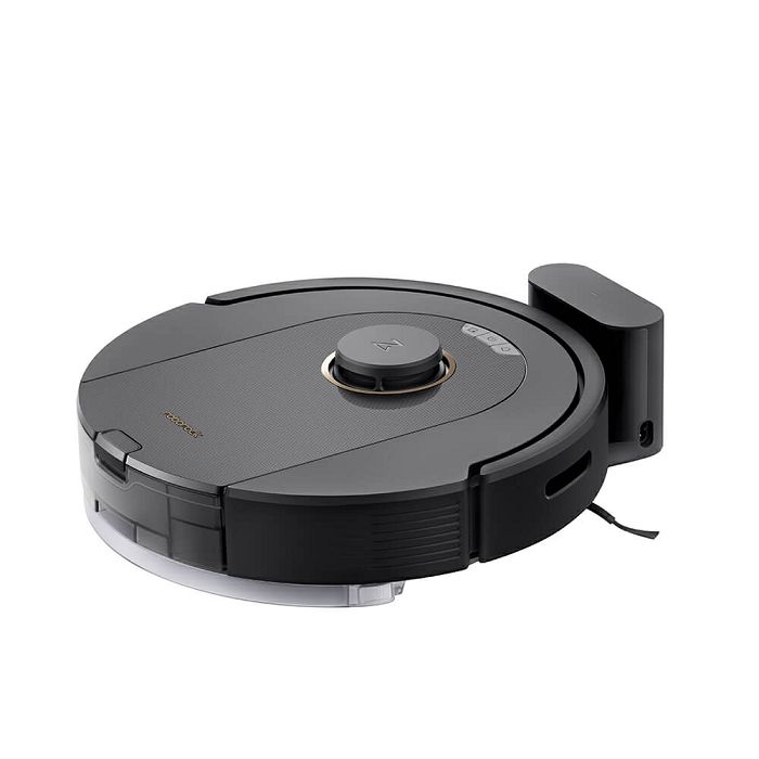 Roborock Q5 Pro+ robot vacuum cleaner with self-emptying station, black