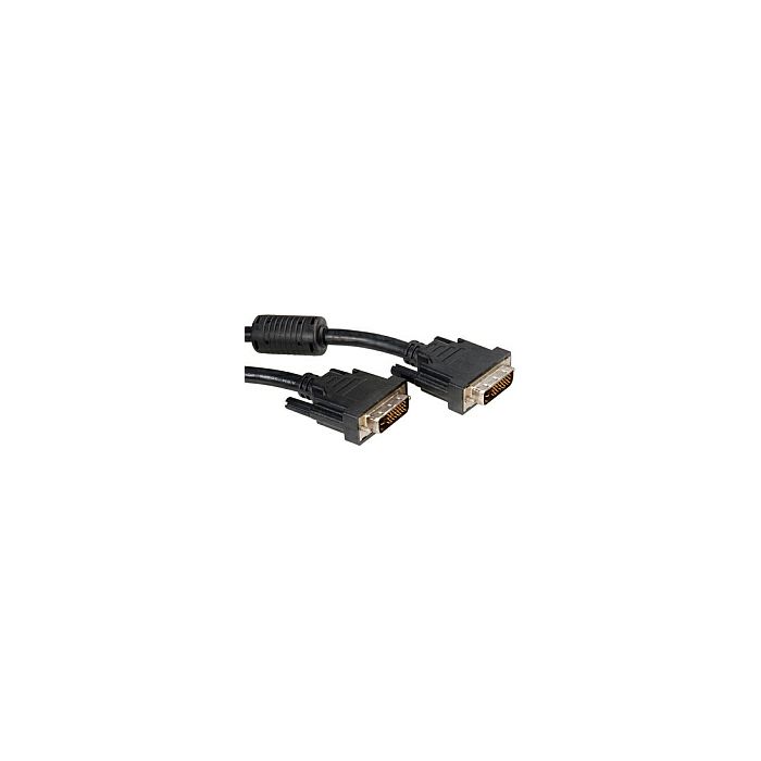 STANDARD DVI kabel, DVI-D (24+1) Dual Link, M/M, 2.0m, crni