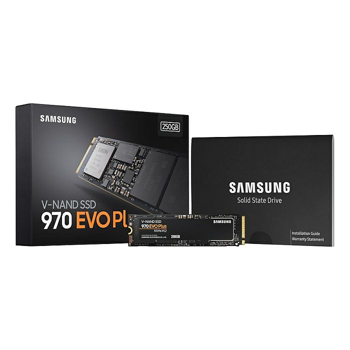 Samsung 250GB 970 EVO Plus SSD NVMe M.2 disk