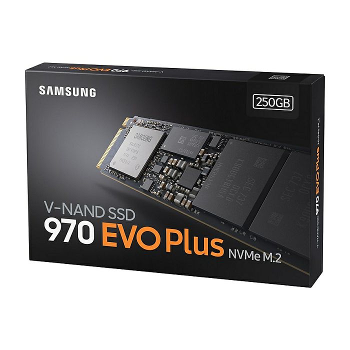 Samsung 250GB 970 EVO Plus SSD NVMe M.2 disk
