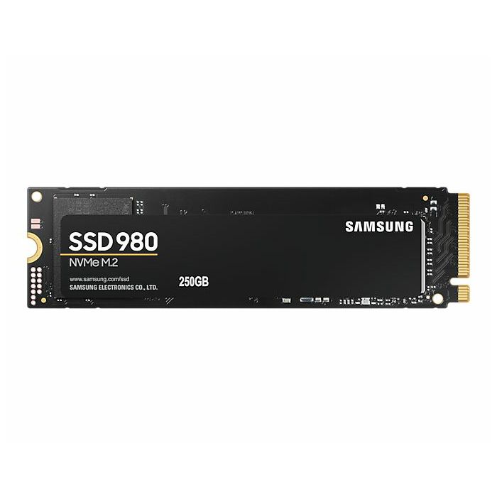 Samsung 250GB 980 SSD NVMe M.2 drive