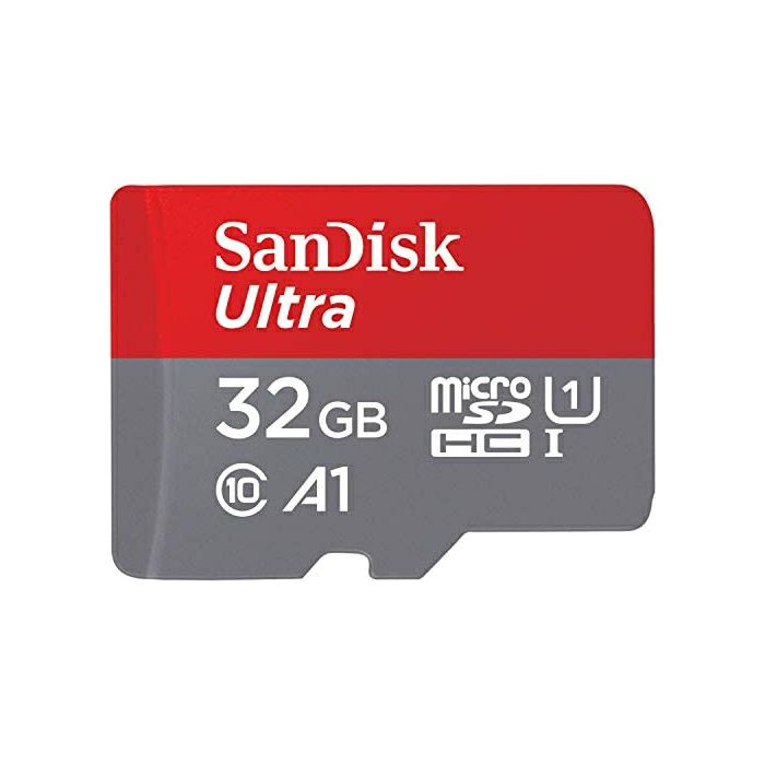 SanDisk Ultra microSDHC 32GB + SD Adapter 120MB / s A1 Class 10 UHS-I