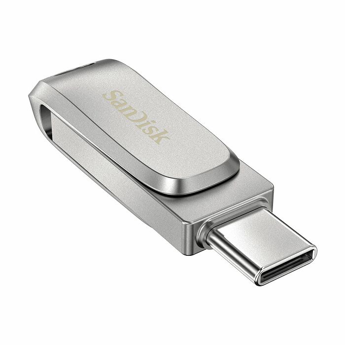 SanDisk Ultra Dual Drive Luxe USB Type-C 512GB 150MB / s USB 3.1 Gen 1, silver