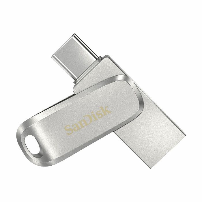 SanDisk Ultra Dual Drive Luxe USB Type-C 512GB 150MB / s USB 3.1 Gen 1, silver