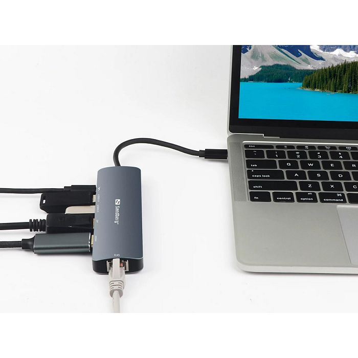 Sandberg USB-C 8K Display Dock