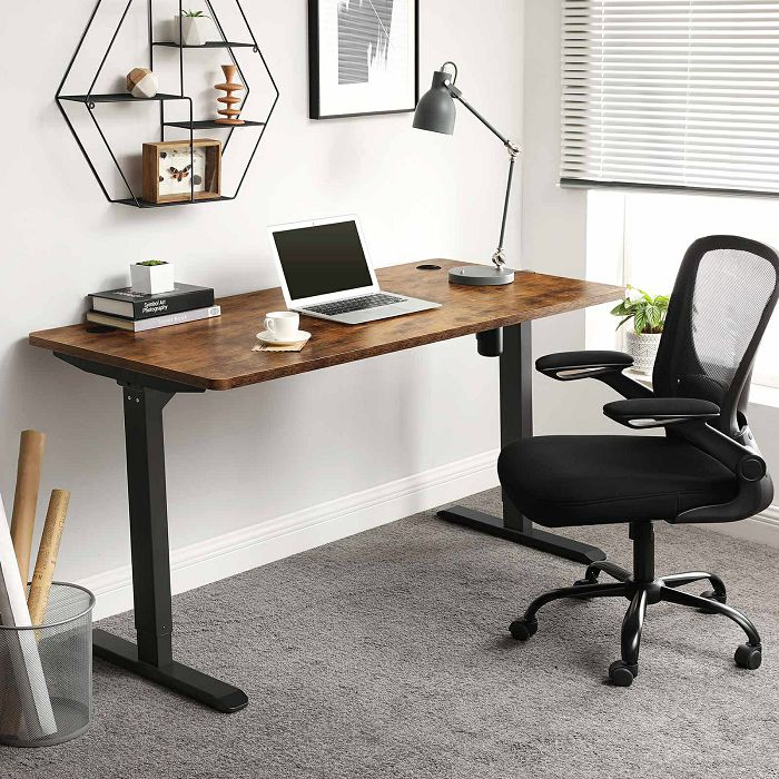 SONGMICS electric Sit/Stand table frame black