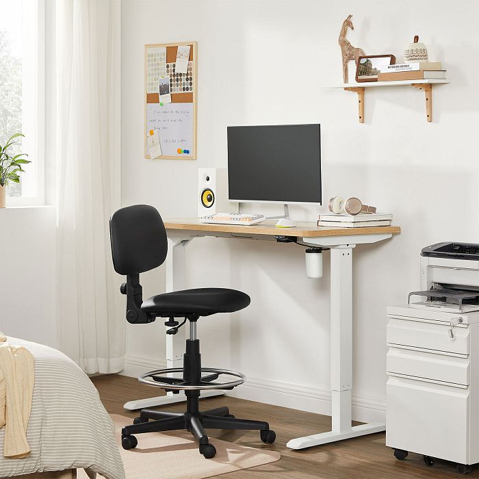 SONGMICS electric Sit/Stand desk frame white