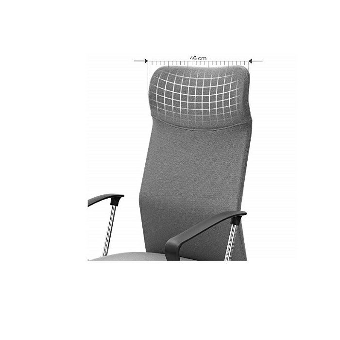 SONGMICS office chair gray OBN034G01