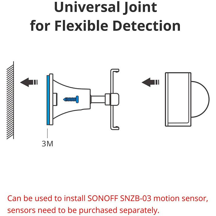 SONOFF BASE wall bracket for motion sensor