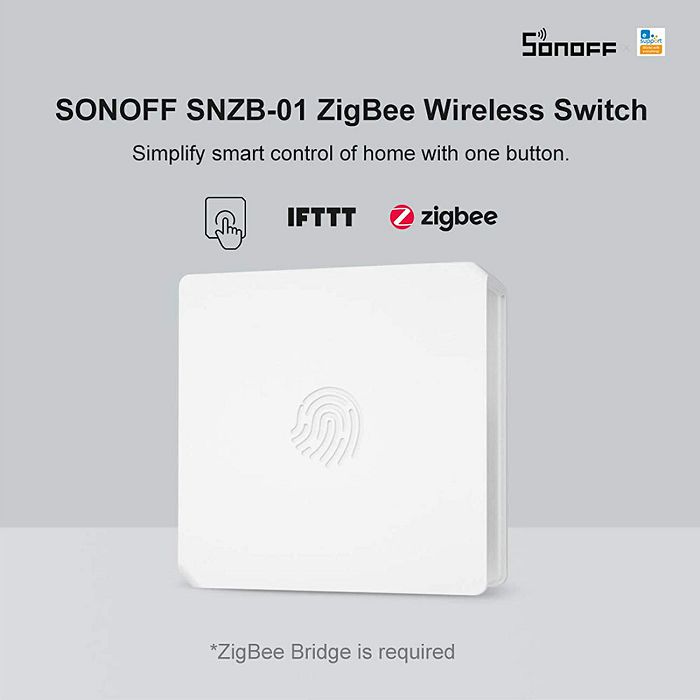 SONOFF smart switch ZigBee protocol SNZB-01