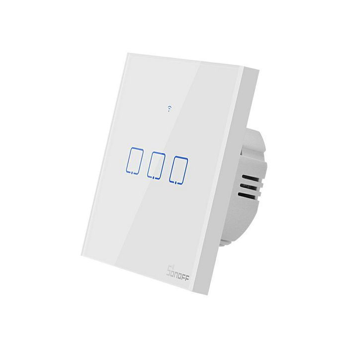 SONOFF smart wall switch Wi-Fi triple T0EU3C-TX