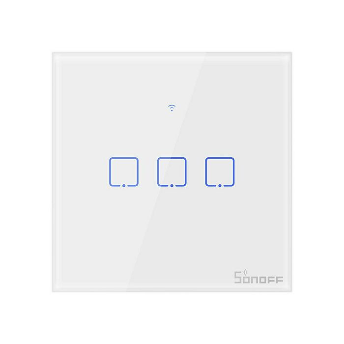 SONOFF smart wall switch Wi-Fi + RF433 triple T1EU3C-TX