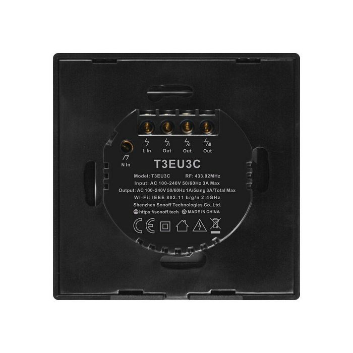 SONOFF smart wall switch Wi-Fi T3EU3C-TX