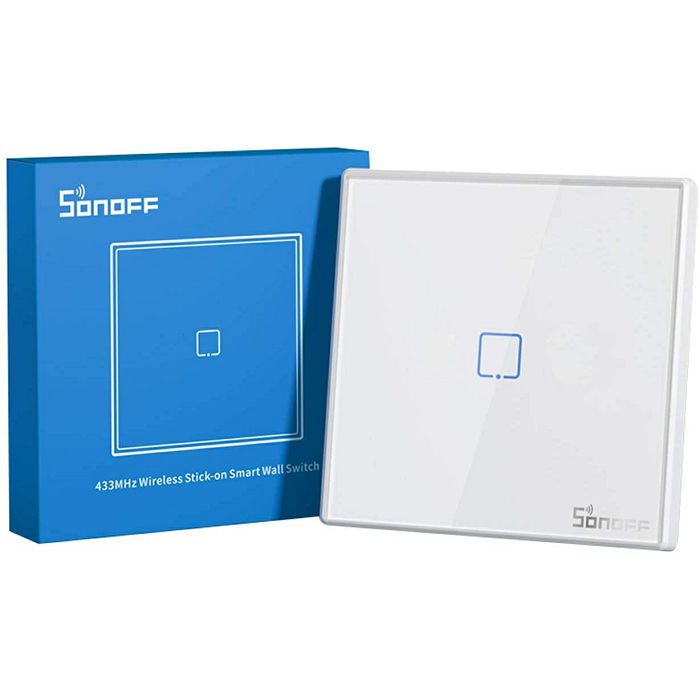 SONOFF wireless smart wall switch 433MHz single T2EU1C-RF