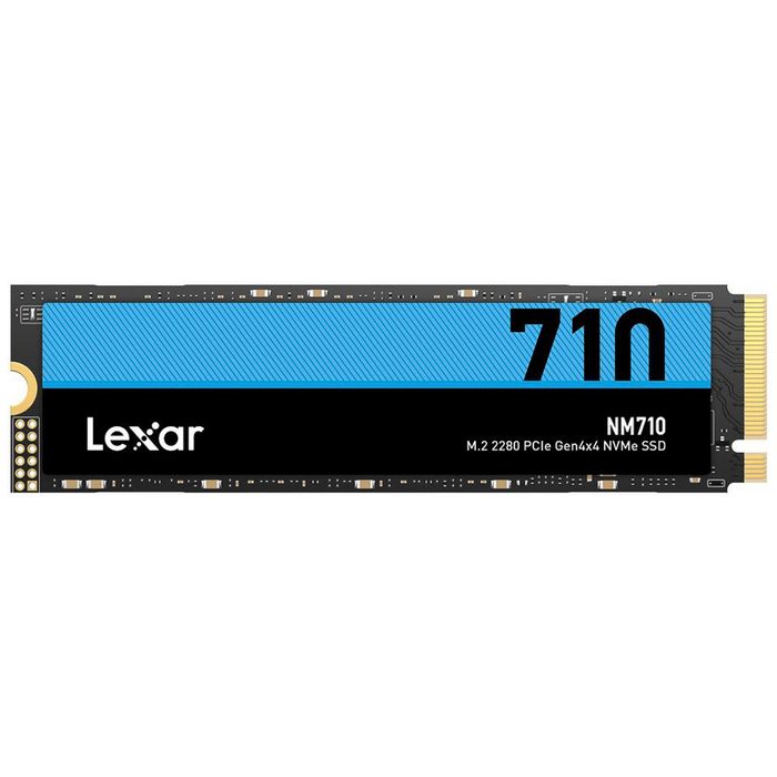 Lexar NM710 NVMe SSD, PCIe 4.0 M.2 Typ 2280 - 500 GB LNM710X500G-RNNNG