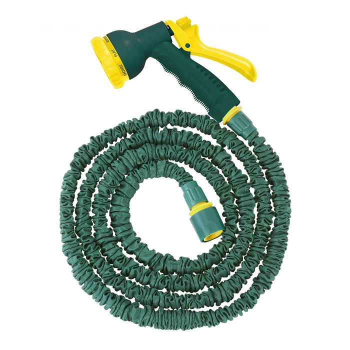 Steuber stretch hose for watering the garden, green, 16.5m