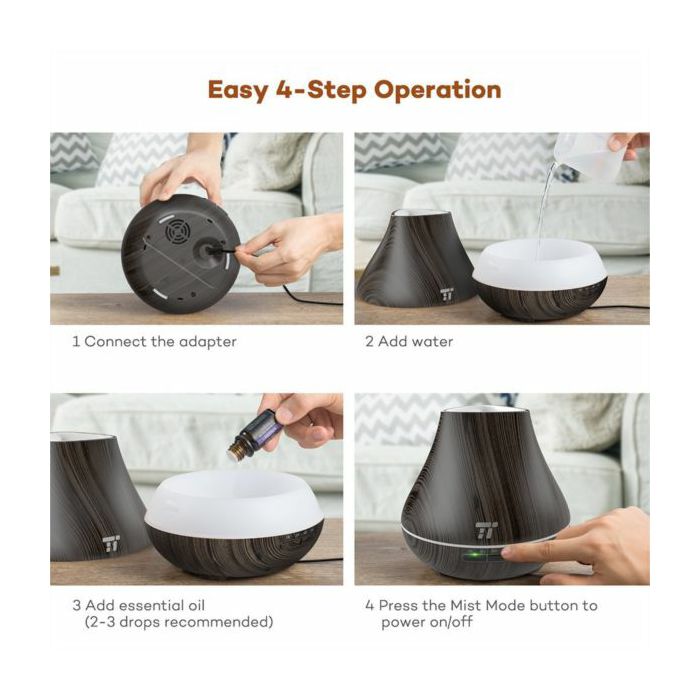 TaoTronics oil diffuser TT-AD004 coffee