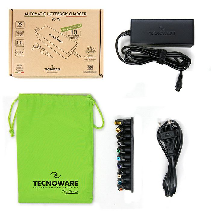 Tecnoware universal power supply for laptops 95W