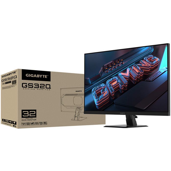 GIGABYTE GS32Q, 80 cm (31,5") 170Hz, FreeSync, IPS - DP, 2x HDMI GS32Q