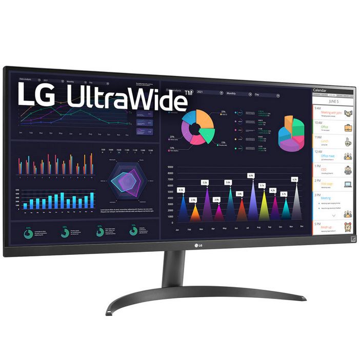 LG UltraWide 34WQ500-B, 86,4 cm (34") 100Hz, FreeSync, IPS - DP, HDMI, USB-C-34WQ500-B