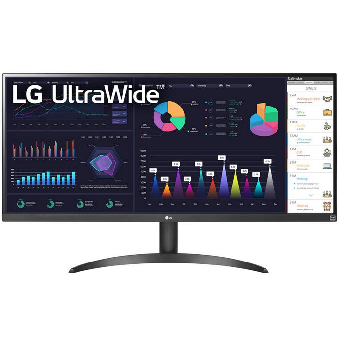 LG UltraWide 34WQ500-B, 86,4 cm (34") 100Hz, FreeSync, IPS - DP, HDMI, USB-C-34WQ500-B