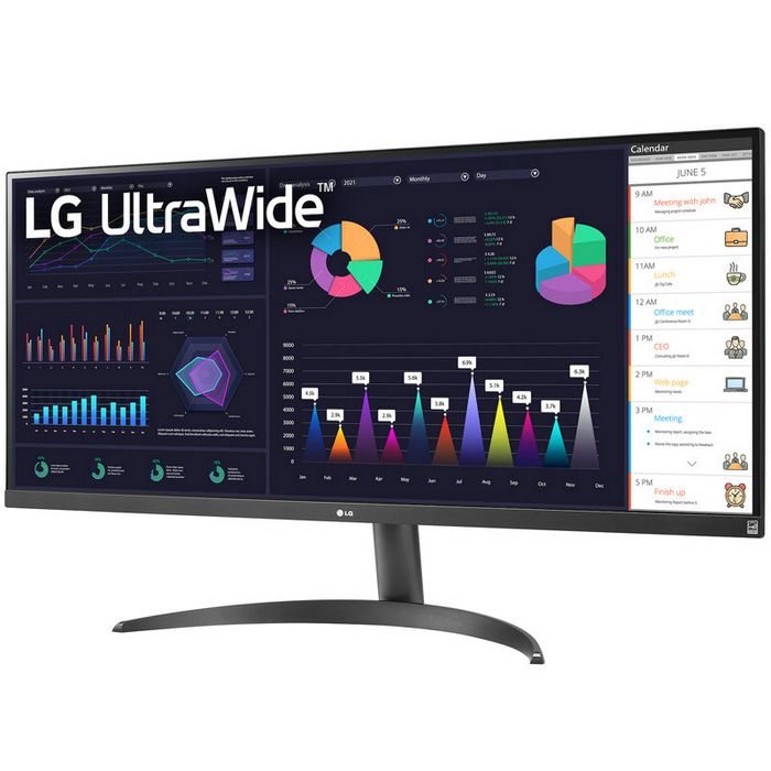 LG UltraWide 34WQ500-B, 86,4 cm (34") 100Hz, FreeSync, IPS - DP, HDMI, USB-C-34WQ500-B