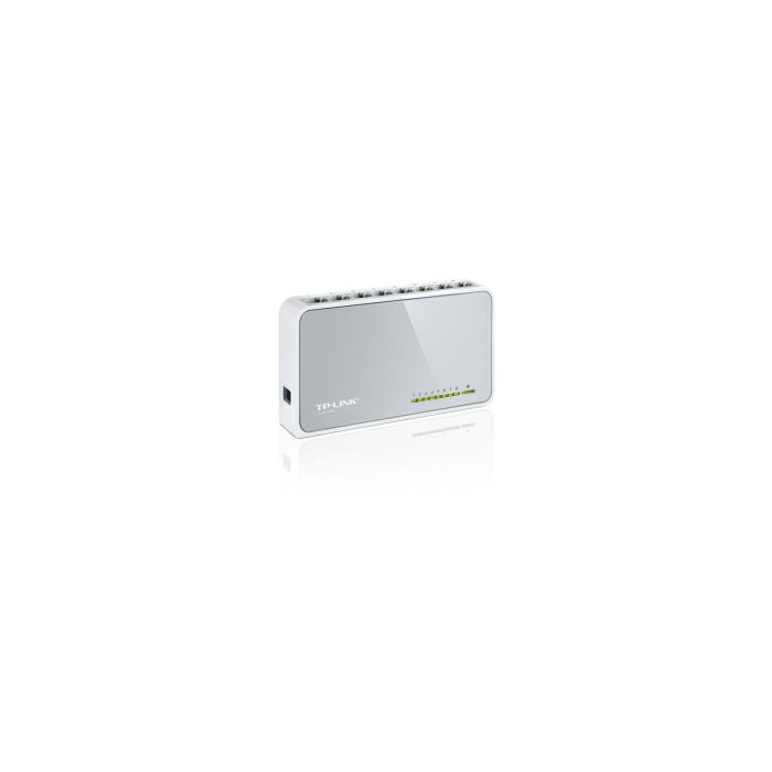 TP-Link 8-port mini Desktop preklopnik (Switch), 8×10/100M RJ45 ports, plastično kućište