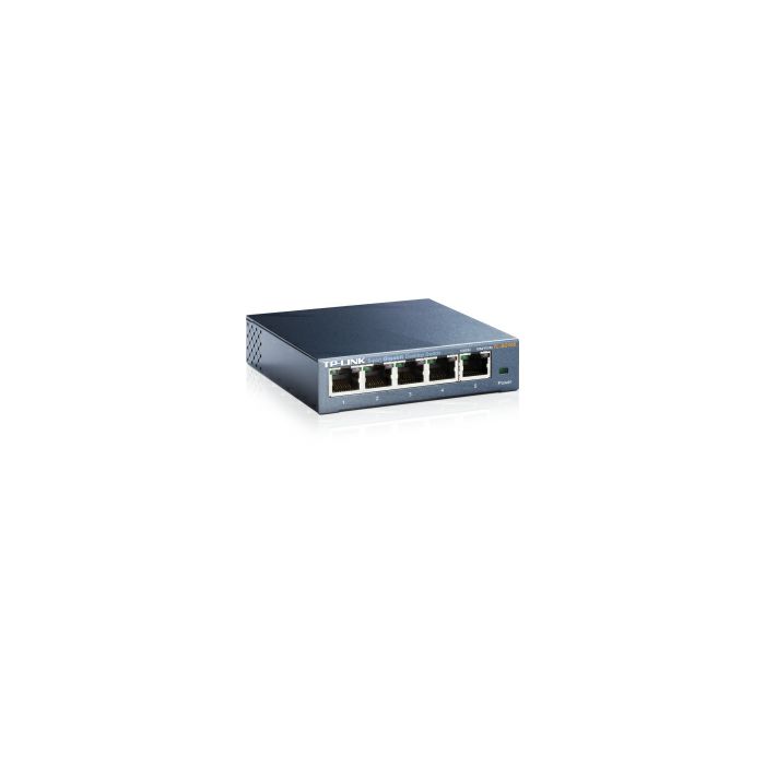 TP-Link 5-port Gigabit Desktop preklopnik (Switch), 5×10/100/1000M RJ45 ports, metalno kućište