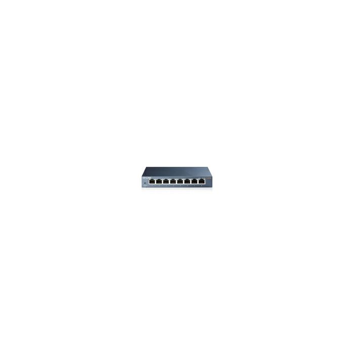 TP-Link 8-port Gigabit Desktop preklopnik (Switch), 8×10/100/1000M RJ45 ports, metalno kućište