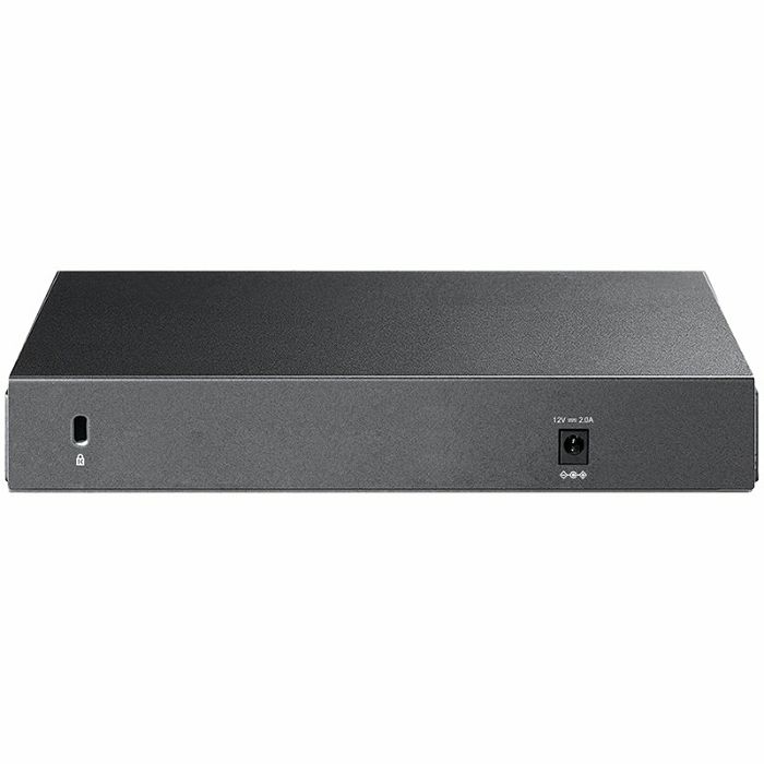 8-port Desktop 2.5G Unmanaged switch, 8 100/1G/2.5G RJ-45 ports, Fanless design, 12V/1.5A DC power supply.