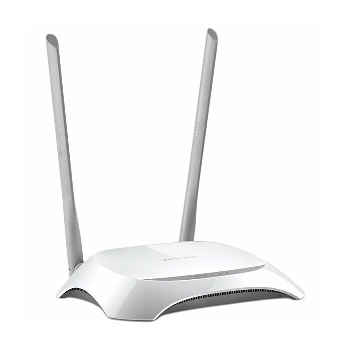 Router TP-Link TL-WR840N, 2,4GHz Wireless N 300Mbps, 4 x 10/100Mbps LAN Ports, 1 x 10/100Mbps WAN Port, Fixed Omni Directional Antenna 2 x 5dBi