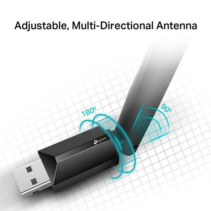 TP-LINK Archer T2U PLUS 600Mbps Dual Band Wireless USB Network Card