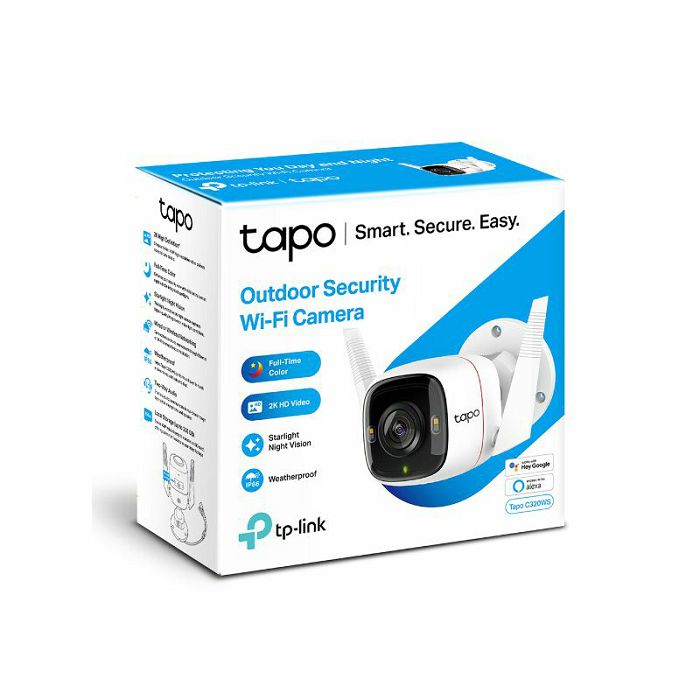 TP-LINK Tapo C320WS 2K QHD Outdoor Wi-Fi Security Camera