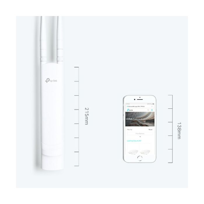 TP-LINK 300Mbps Wireless N external access point (IP65)