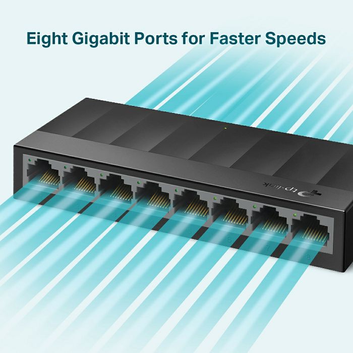 TP-LINK LS1008G 8 port Gigabit network switch