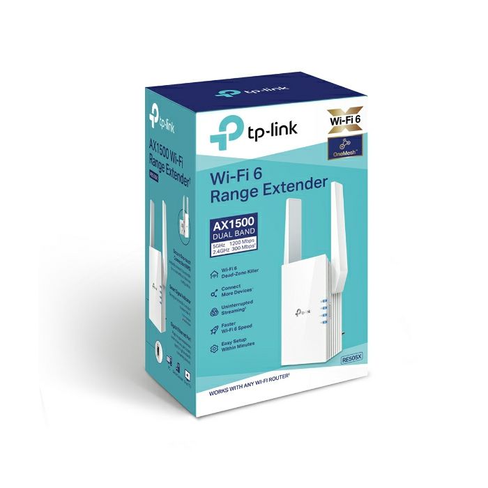 TP-LINK RE505X AX1500 WiFi Range Extender