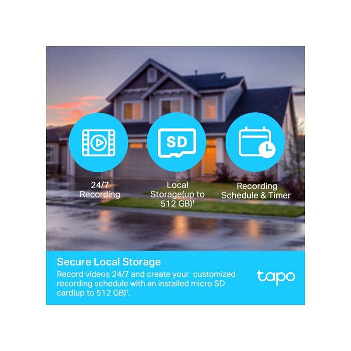 TP-LINK Tapo C500 FHD 360° Pan/Tilt outdoor Wi-Fi security camera