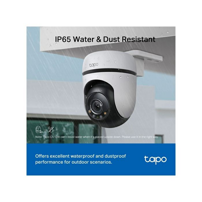 TP-LINK Tapo C510W 2k (2304×1296px) 360° Pan/Tilt outdoor Wi-Fi security camera