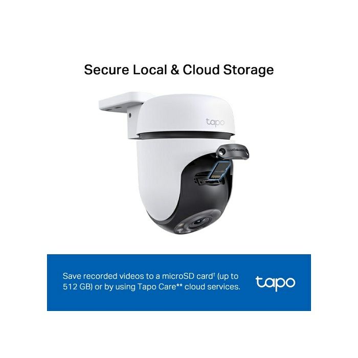 TP-LINK Tapo C510W 2k (2304×1296px) 360° Pan/Tilt outdoor Wi-Fi security camera