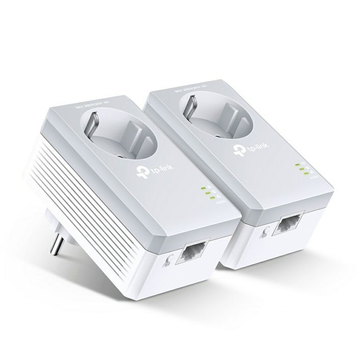 TP-LINK TL-PA4010P KIT AV600 Powerline Adapter with socket