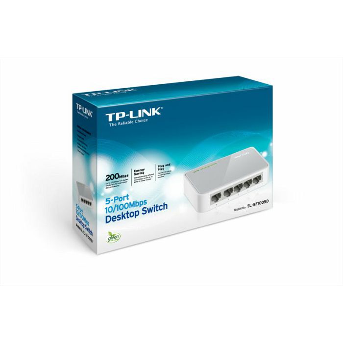 TP-LINK SF1005D 5 port 100Mbps network switch