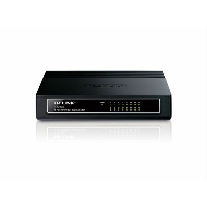 TP-LINK SF1016D 16 port 100Mbps network switch