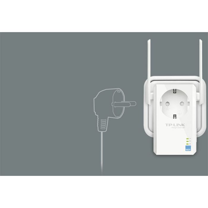 TP-LINK WA860RE 300Mbps WiFi Range Extender with socket